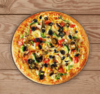 Veggie Overloaded Pizza (6 inches)-Railofy