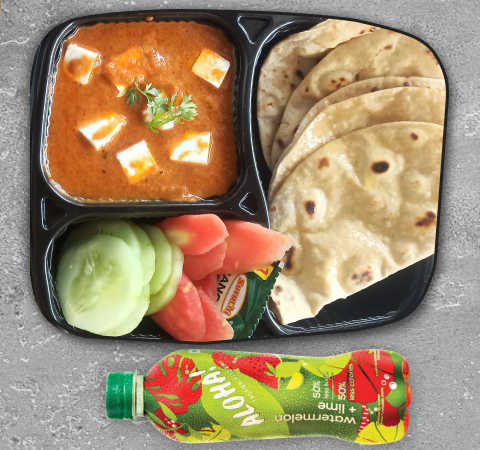 Paneer Roti  + Watermelon Lime Combo-Railofy