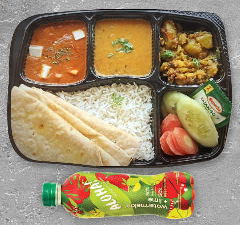 Veg Thali  + Watermelon Lime Combo-Railofy