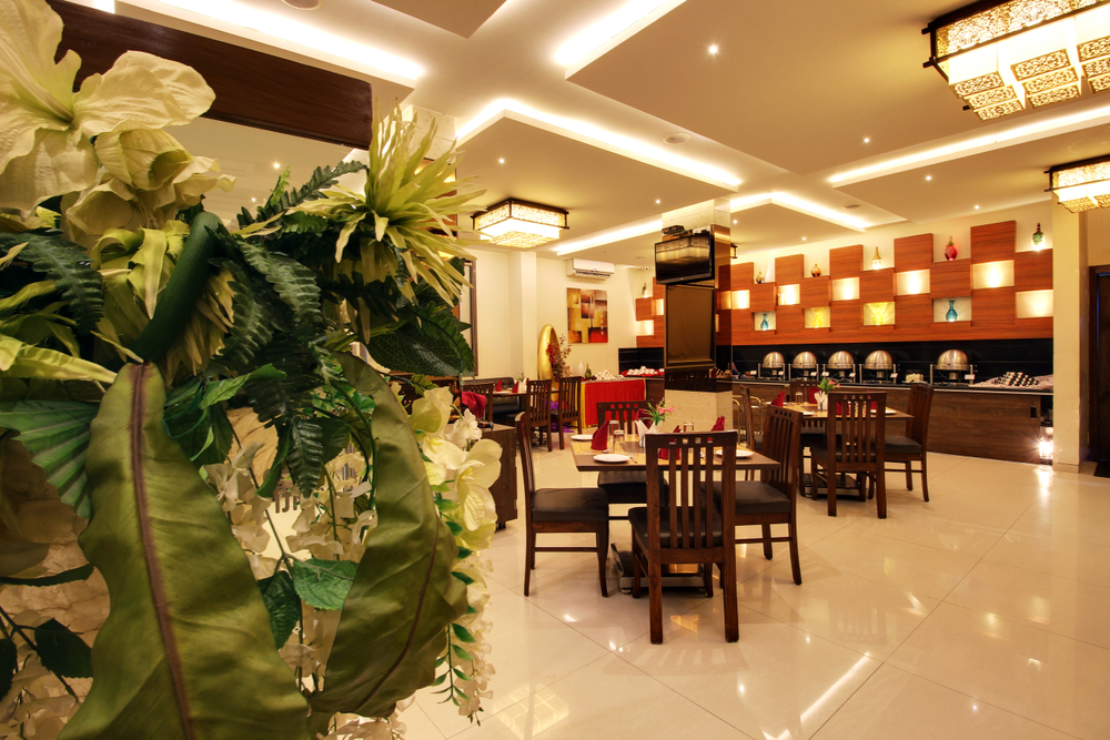 Hotel dining space