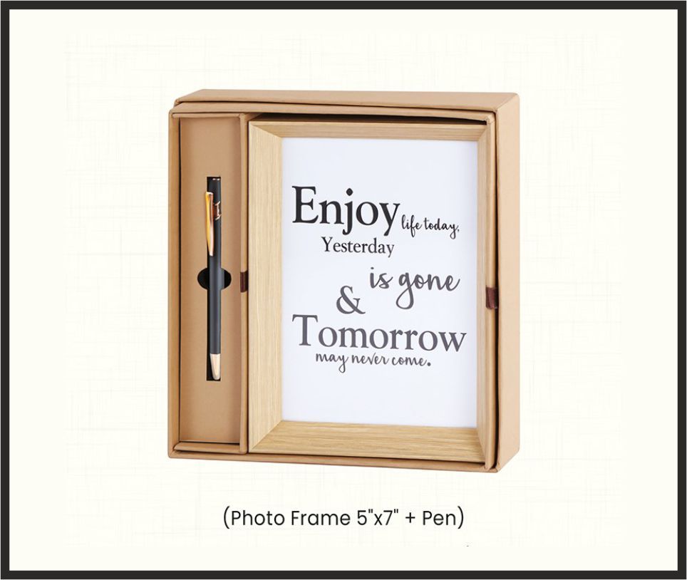 Gift Set - GS4516, Corporate Gifts, size Photo Frame 5"x7" + Pen Set