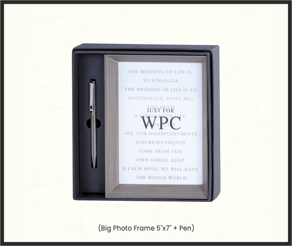 Gift Set - GS4517, Corporate Gifts, size Big Photo Frame 5"x7" + Pen