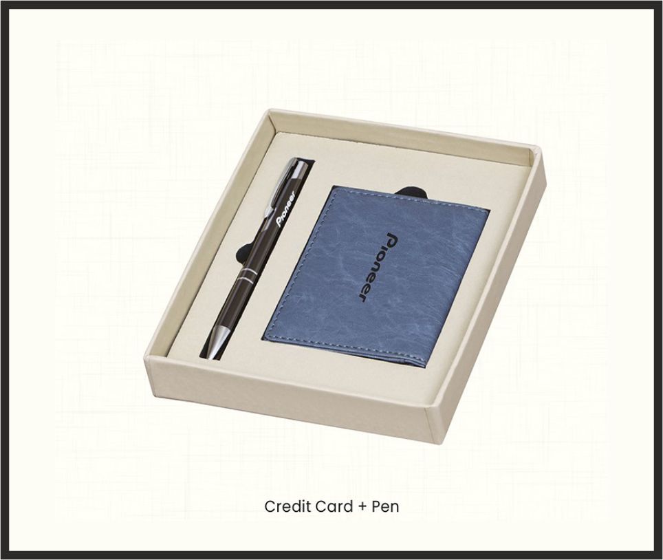 Gift Set - GS4534, Corporate Gifts, size Credit Card Holder + Pen Set