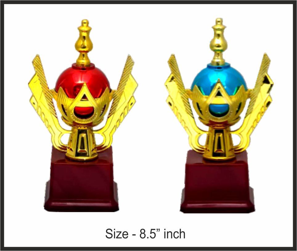 TRO - F100, Fiber Trophy, size 8.5" inch