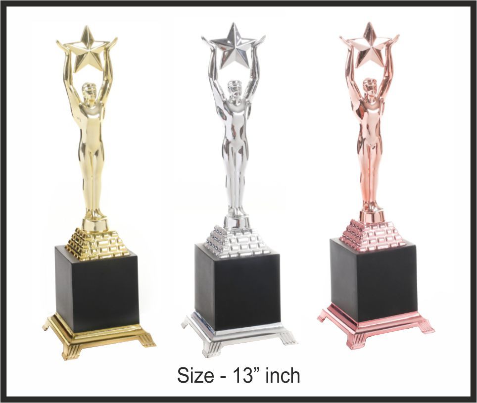 TRO - F500, Fiber Trophy, size 13" inch