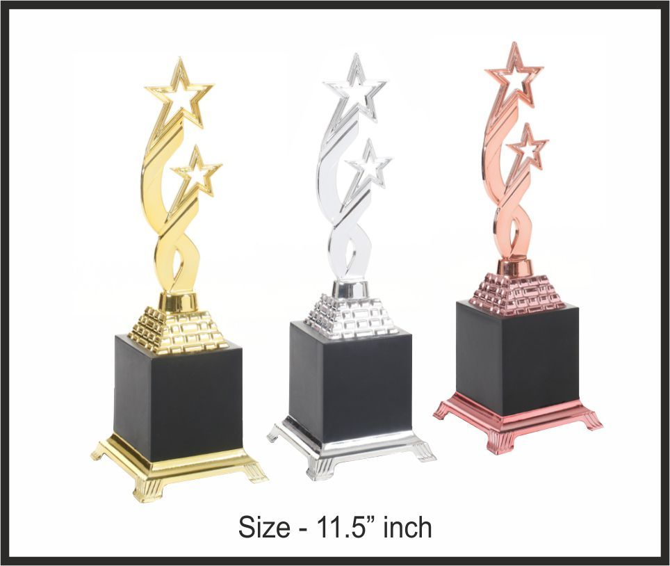TRO - F502, Fiber Trophy, size 11.5" inch