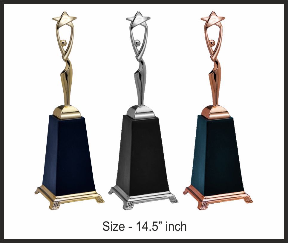 TRO - F515, Fiber Trophy, size 14.5" inch