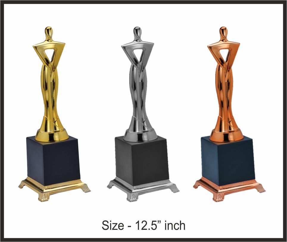 TRO - F516, Fiber Trophy, size 12.5" inch
