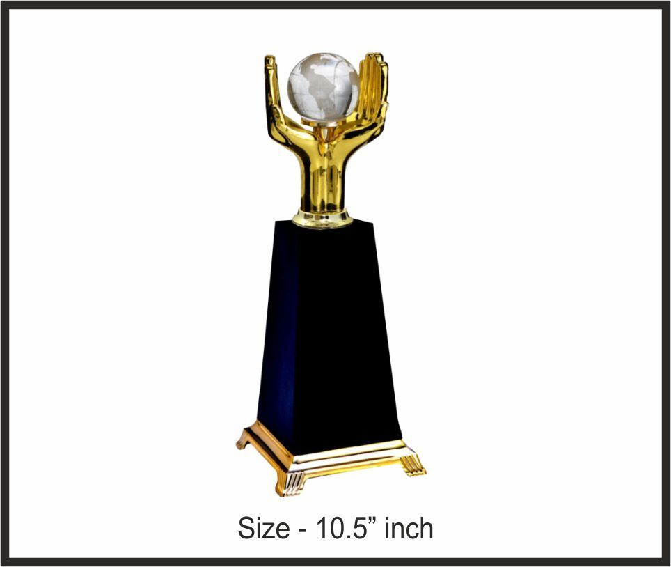TRO - F520, Fiber Trophy, size 10.5" inch