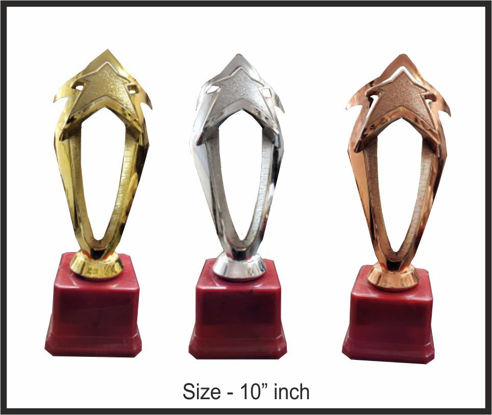 TRO - F80, Fiber Trophy, size 10" inch