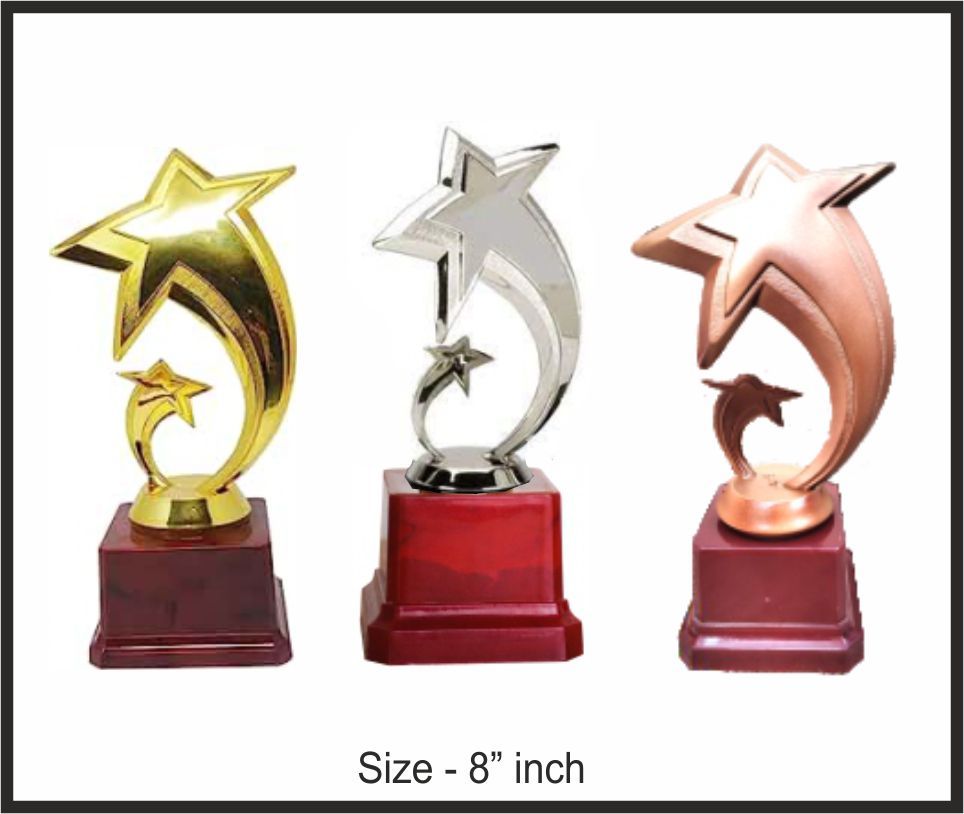 TRO - F81, Fiber Trophy, size 8" inch