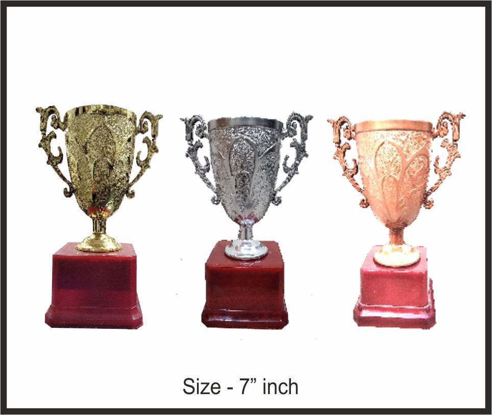 TRO - F84, Fiber Trophy, size 7" inch