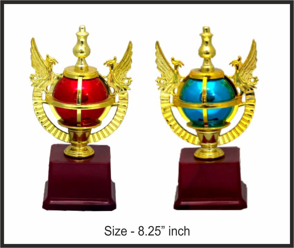 TRO - F99, Fiber Trophy, size 8.25" inch