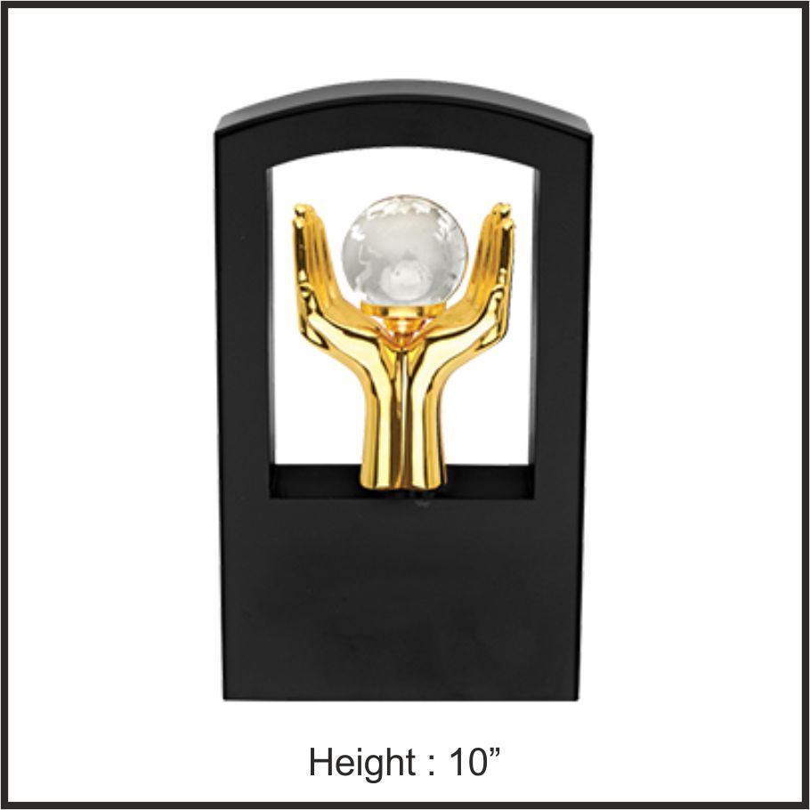 TRO - 1031, Metal Trophy, size 10" inch