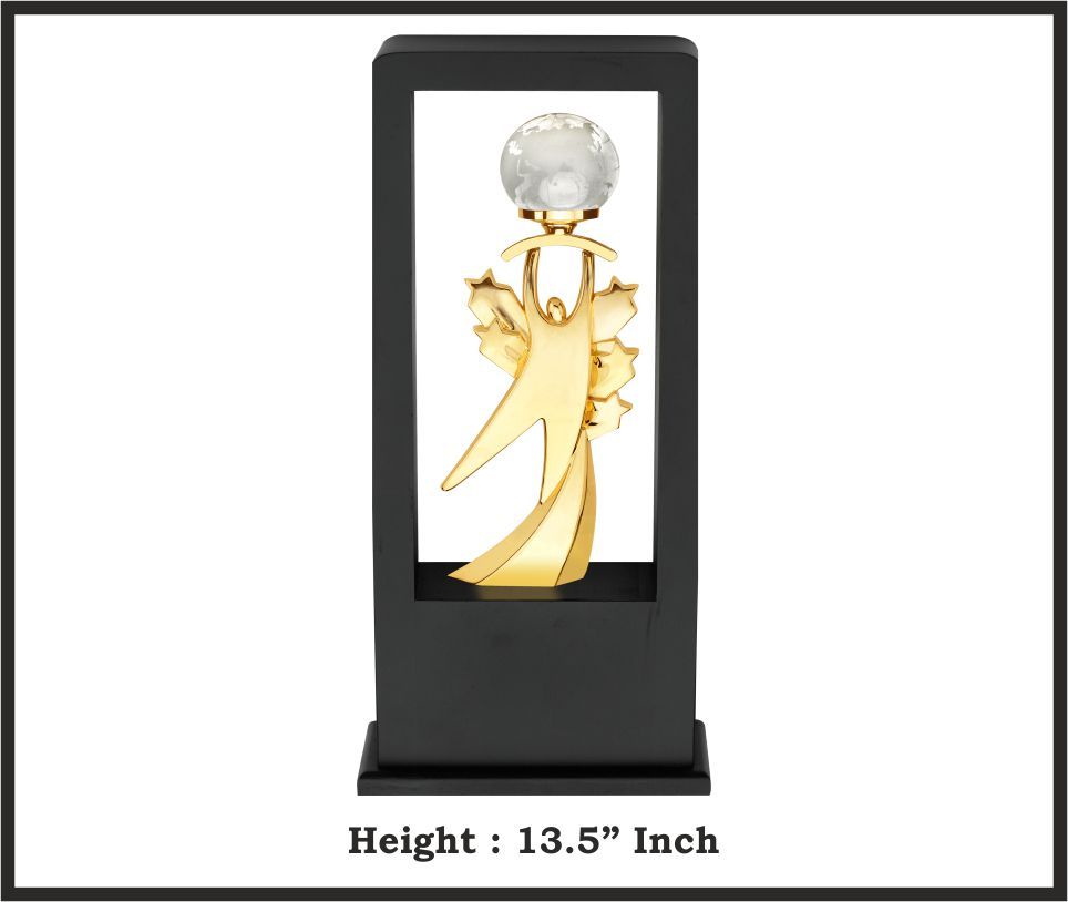 TRO - M1124, Metal Trophy, size 13.5" inch