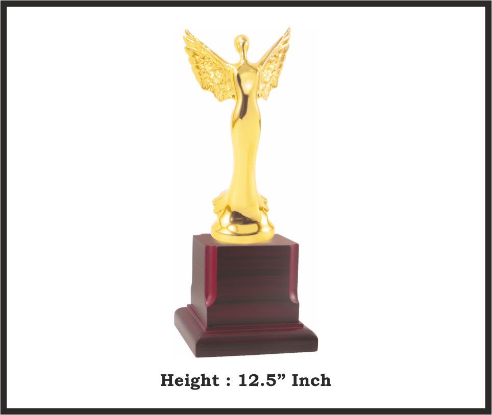 TRO - M7126, Metal Trophy, size 12.5" inch