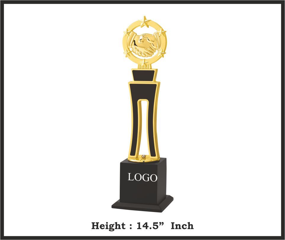 TRO - M770, Metal Trophy, size 14.5" inch