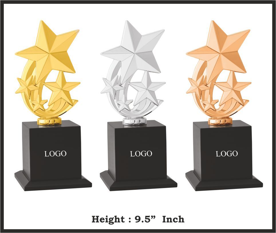 TRO - M771, Metal Trophy, size 9.5" inch