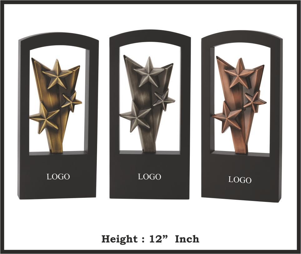 TRO - M774, Metal Trophy, size 12" inch