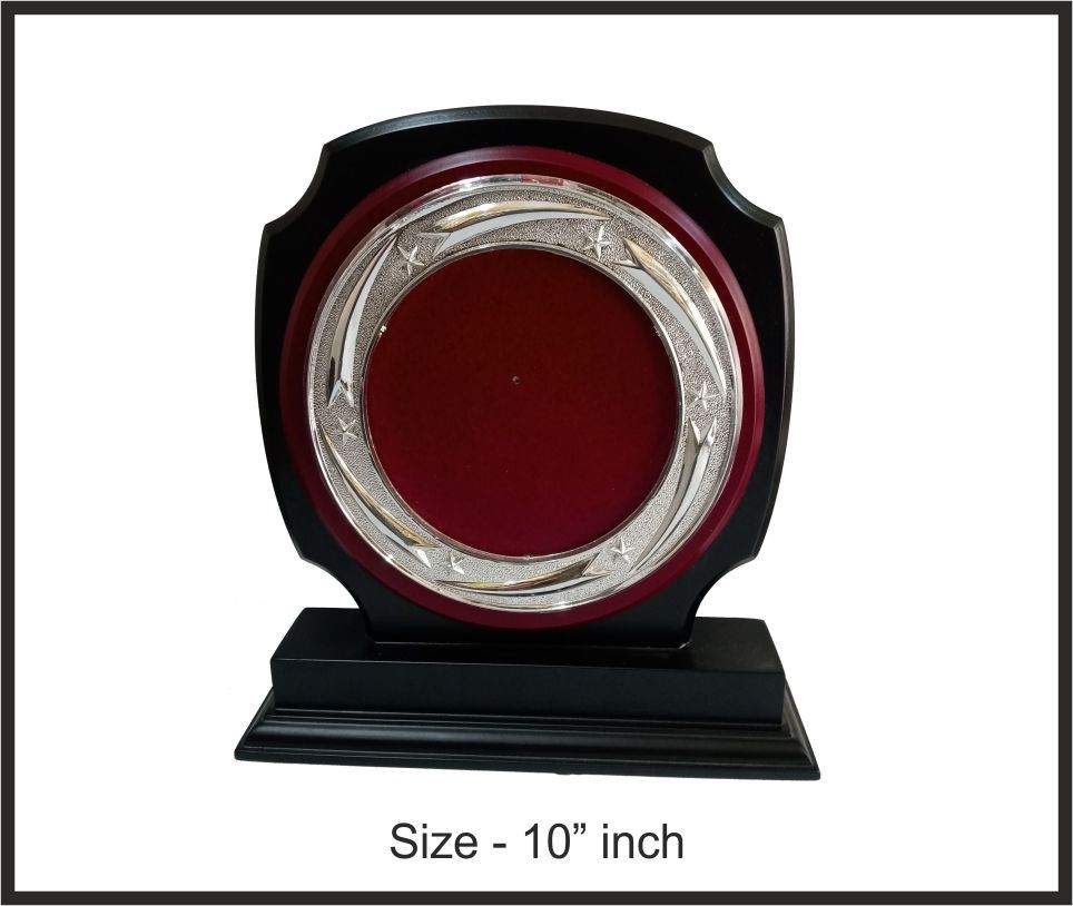 TRO - W26, Wooden Trophy, size 10" inch