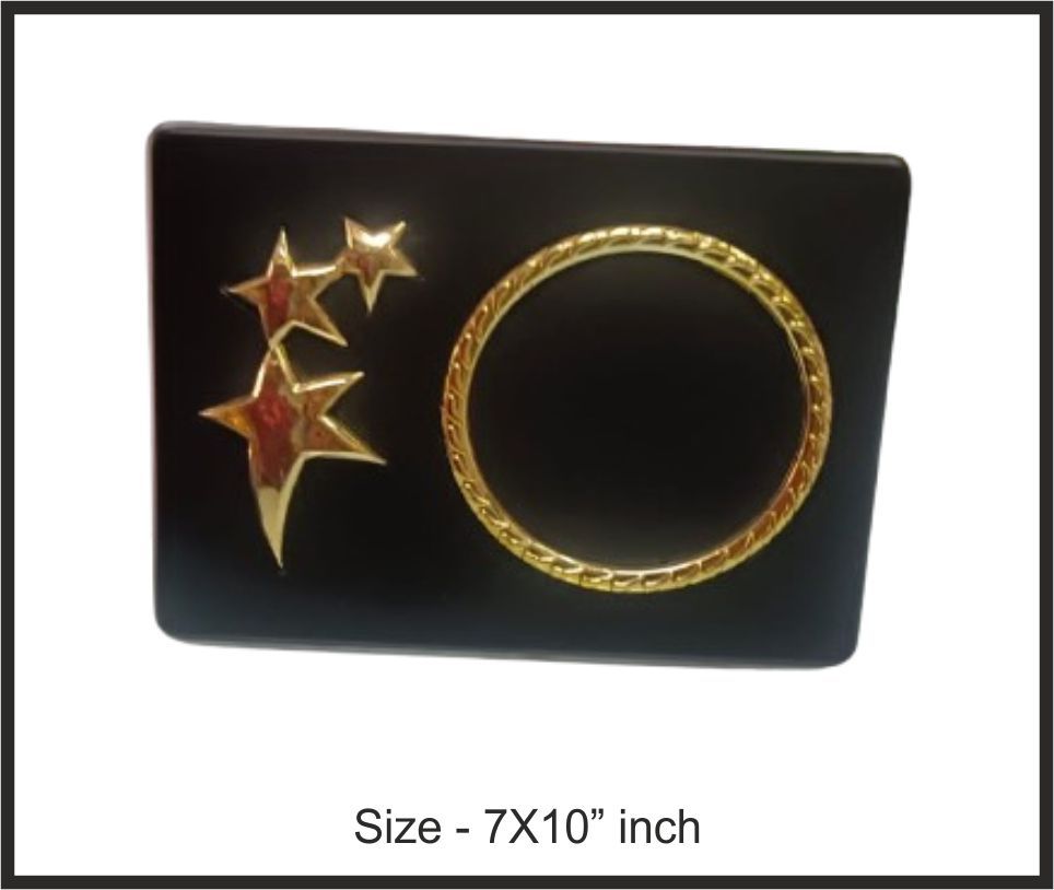 TRO - W30, Wooden Trophy, size 7"x10" inch