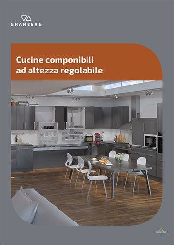 Cucine componibili ad altezza regolabile