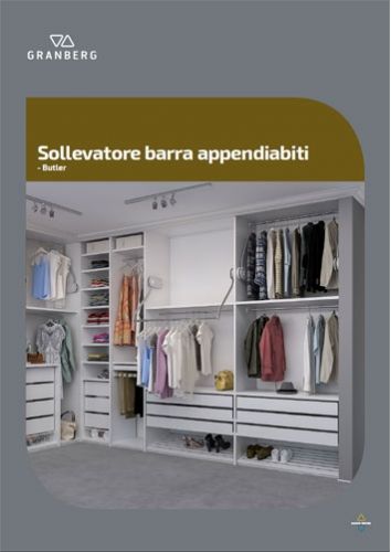 Butler - Sollevatore barra appendiabiti