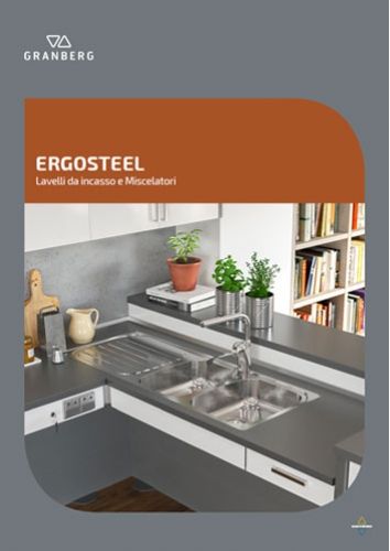 ERGOSTEEL - Lavelli da incasso e Miscelatori