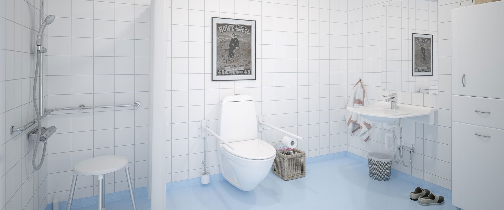 Elevateurs Lavabo Pmr - Reglage Manuel