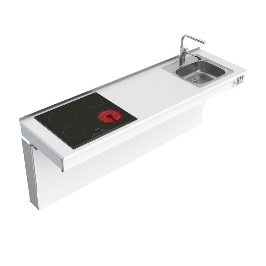 Kitchenette 6300-ES11S4 mural - Droite