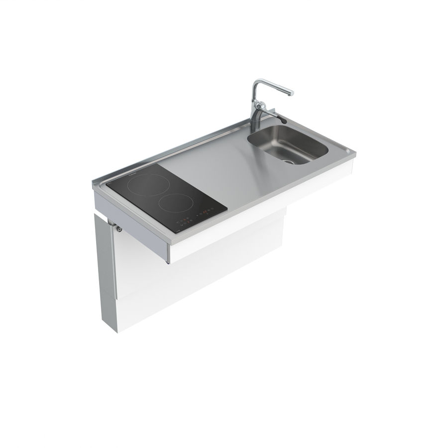 Kitchenette 6380-ESFS mural - Droite