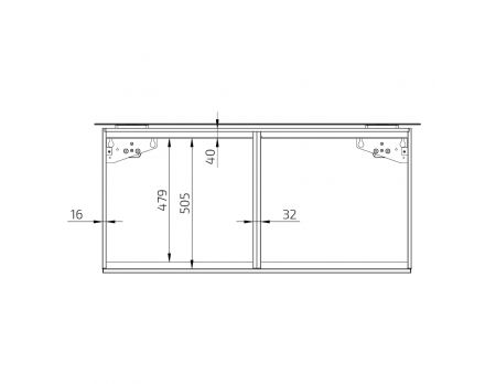 Måttuppgifter - BASELIFT MODUL 6300HA, lyftbredd 99 cm