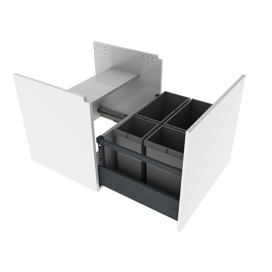 Hanging cabinet under sink, 23.6