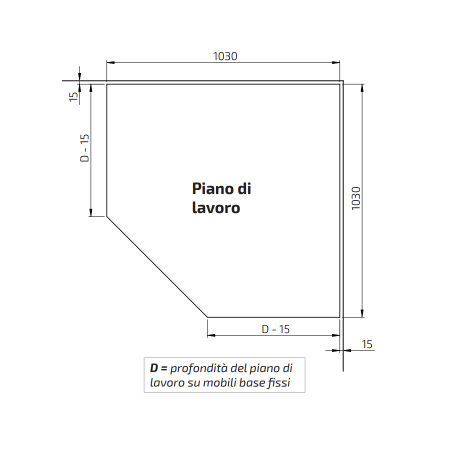 Dimensioni - BASELIFT Corner 6311HA, 45°- 90°, Montaggio a pavimento