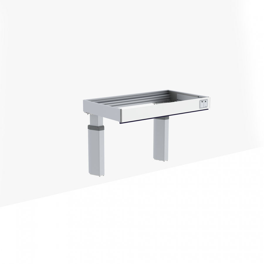 Pulverlackerad aluminium - Vit (RAL 9003)