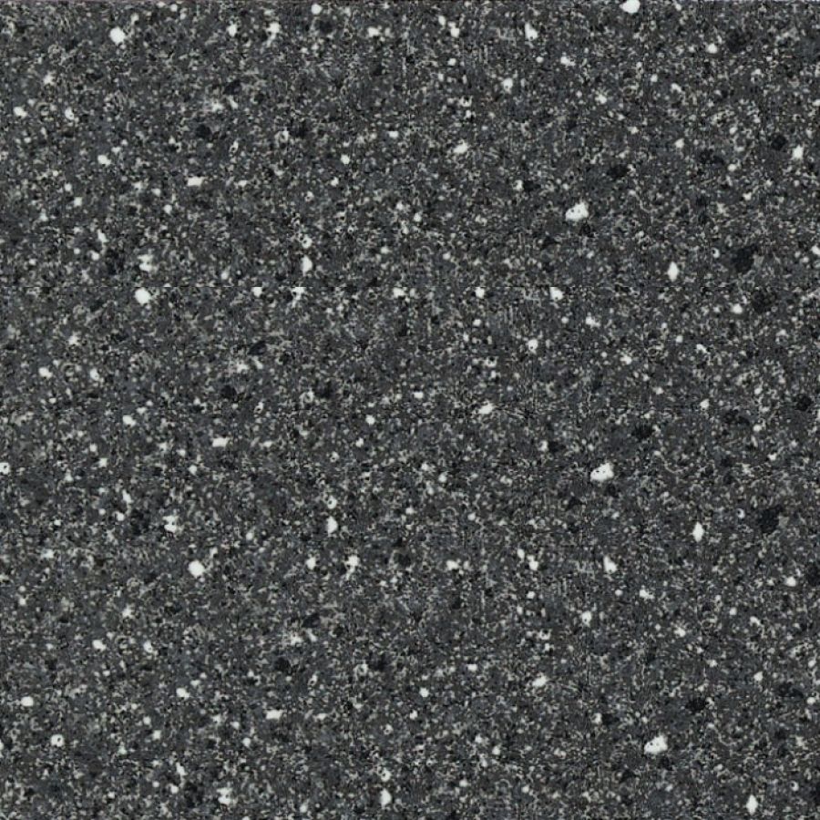 Bänkskiva - postformad laminat 30 mm, djup 585 mm - Svartvit Granit Laminat Postform