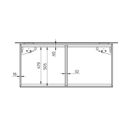 Dimensioni - MANULIFT 6380HA - 103 mm frontale