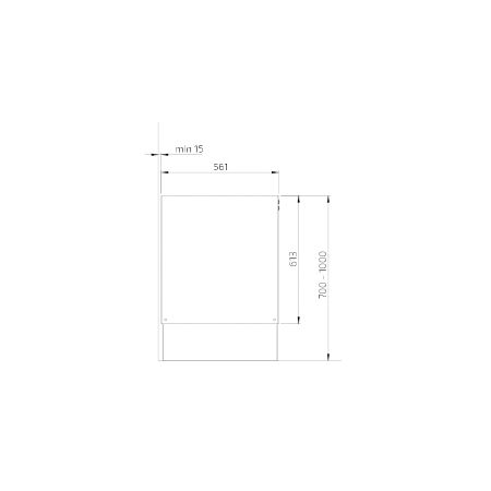 Afmetingen - SIDELIFT 6400, 99,0-329,0 cm