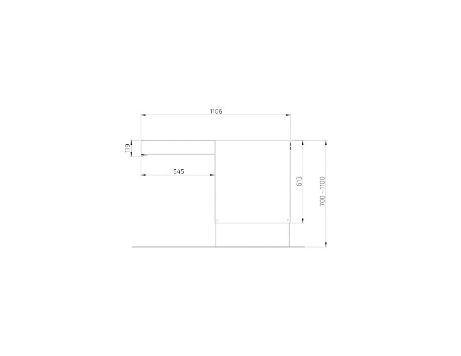 Måttuppgifter - Köksölyft Granberg Centerlift 6490 - 99,0-329,0 cm