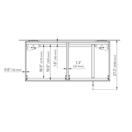 Dimensions - MANULIFT MODUL 6350HA, width 60