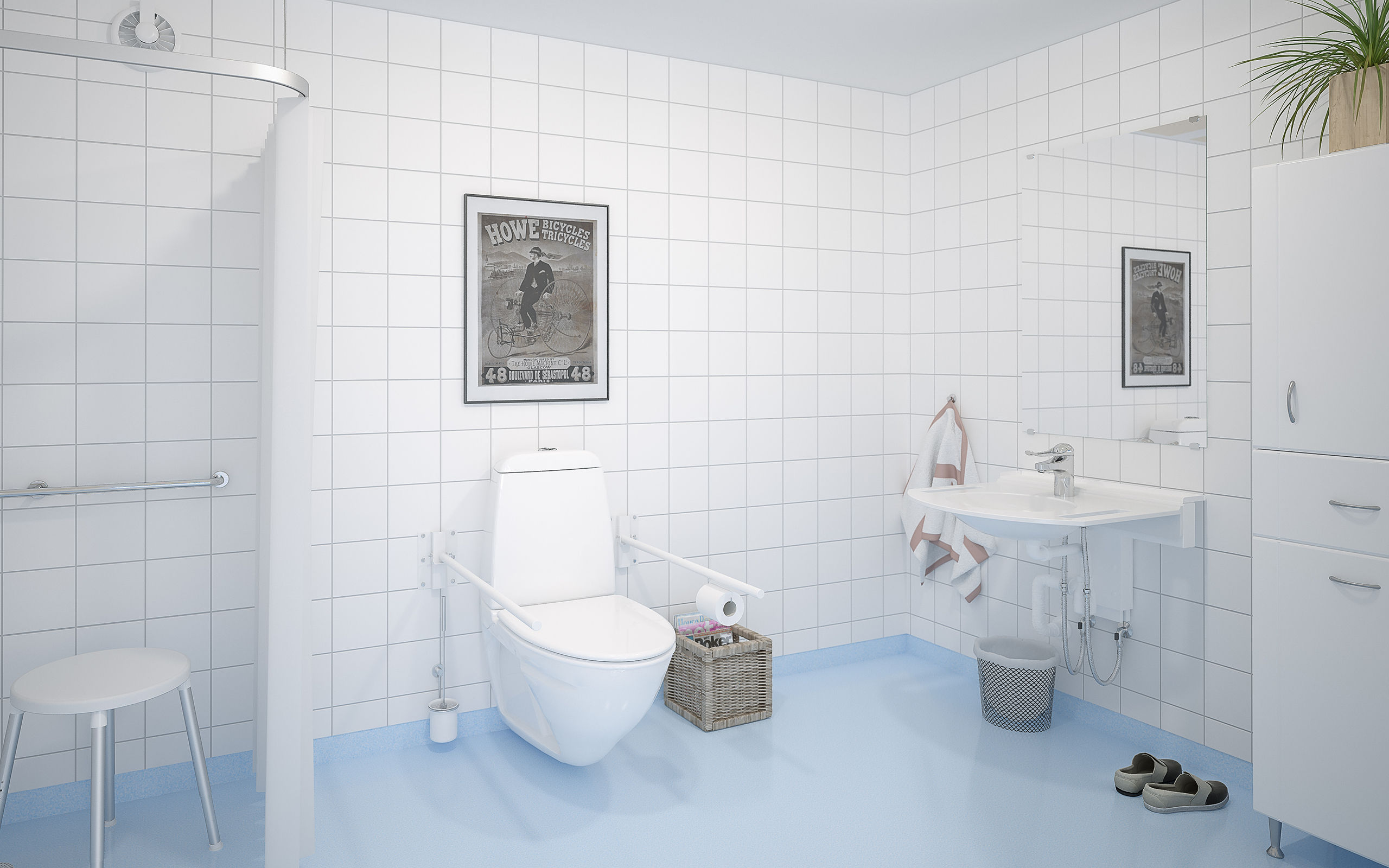 BASICLINE 406 vérin à gaz