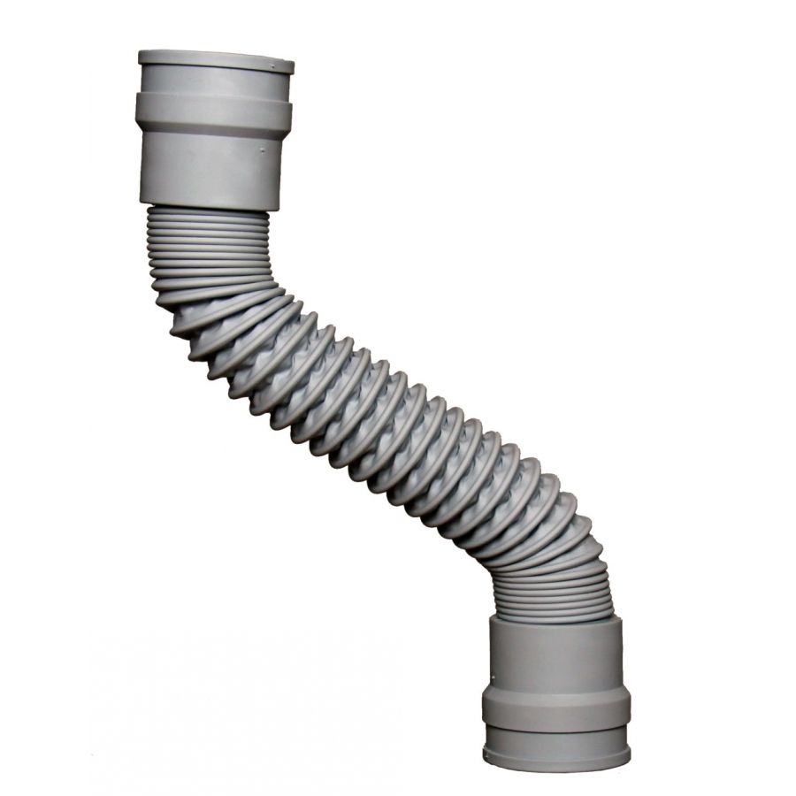Flexible drain hose for kitchen