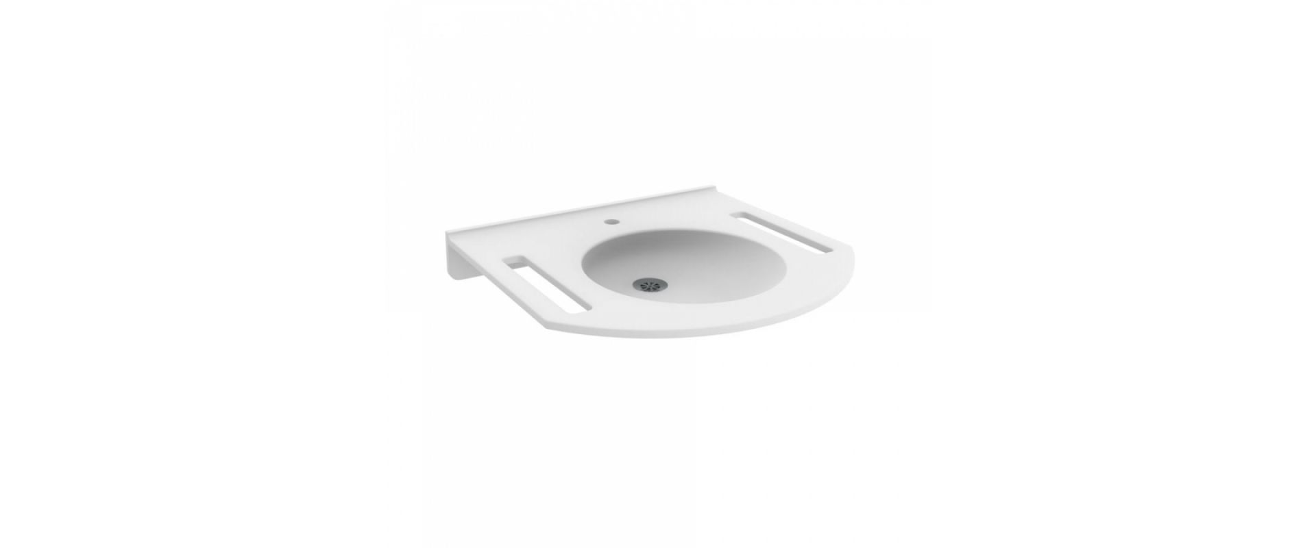 Wheelchair Accessible Washbasin with handles Granberg 425-015