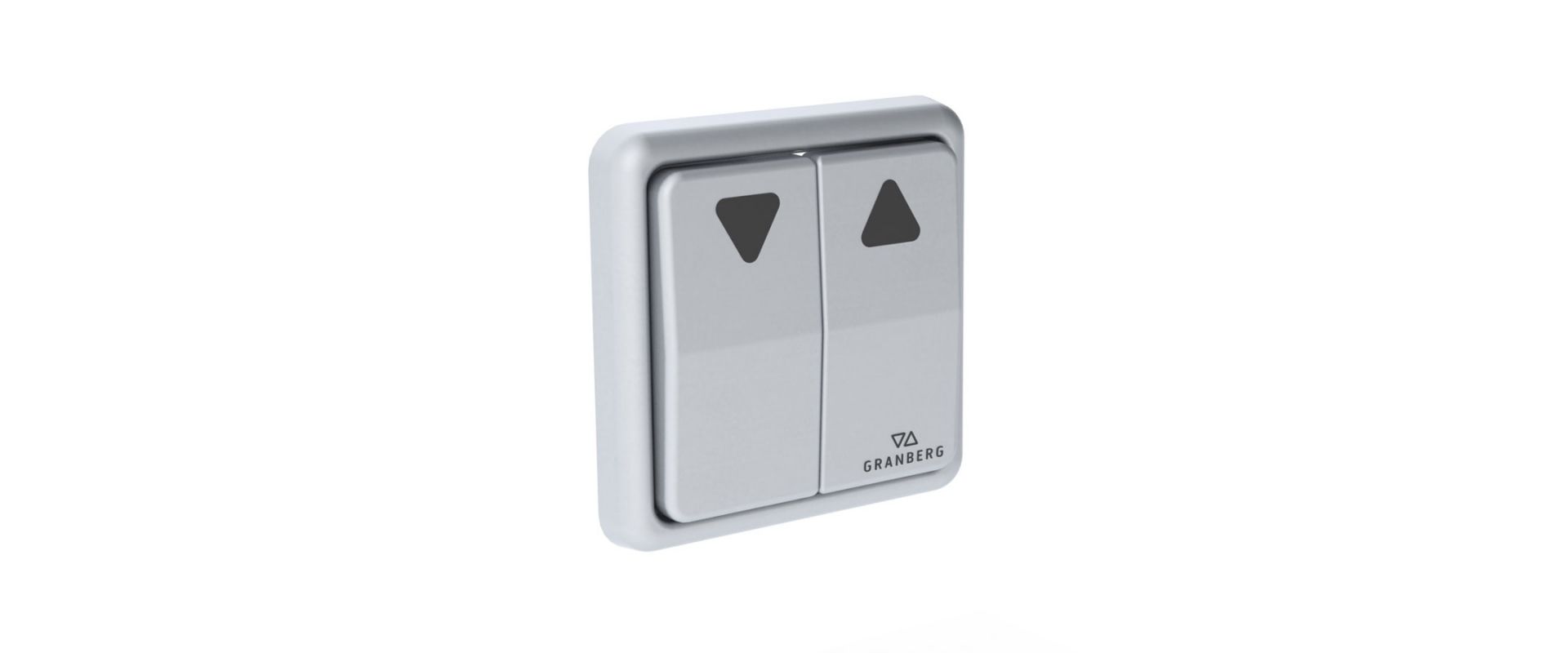 Controleknop in Alu-design - Wandkasten