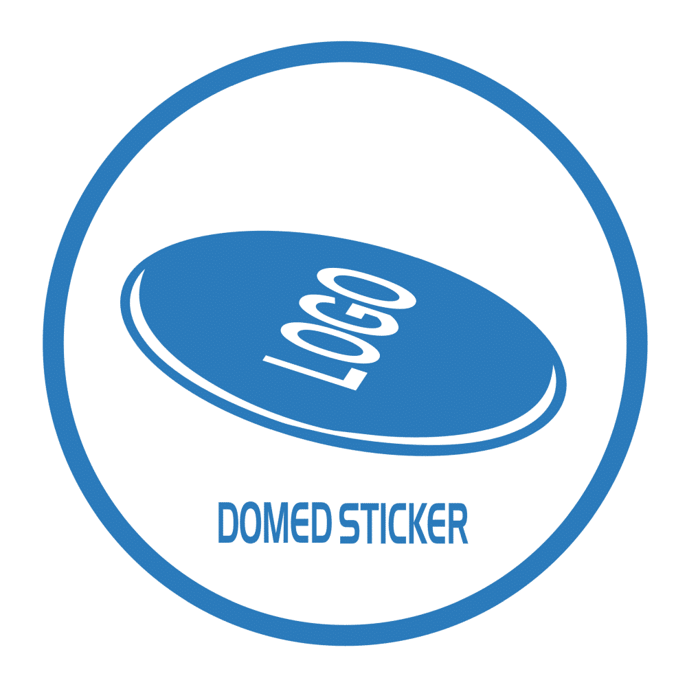 Domed Sticker