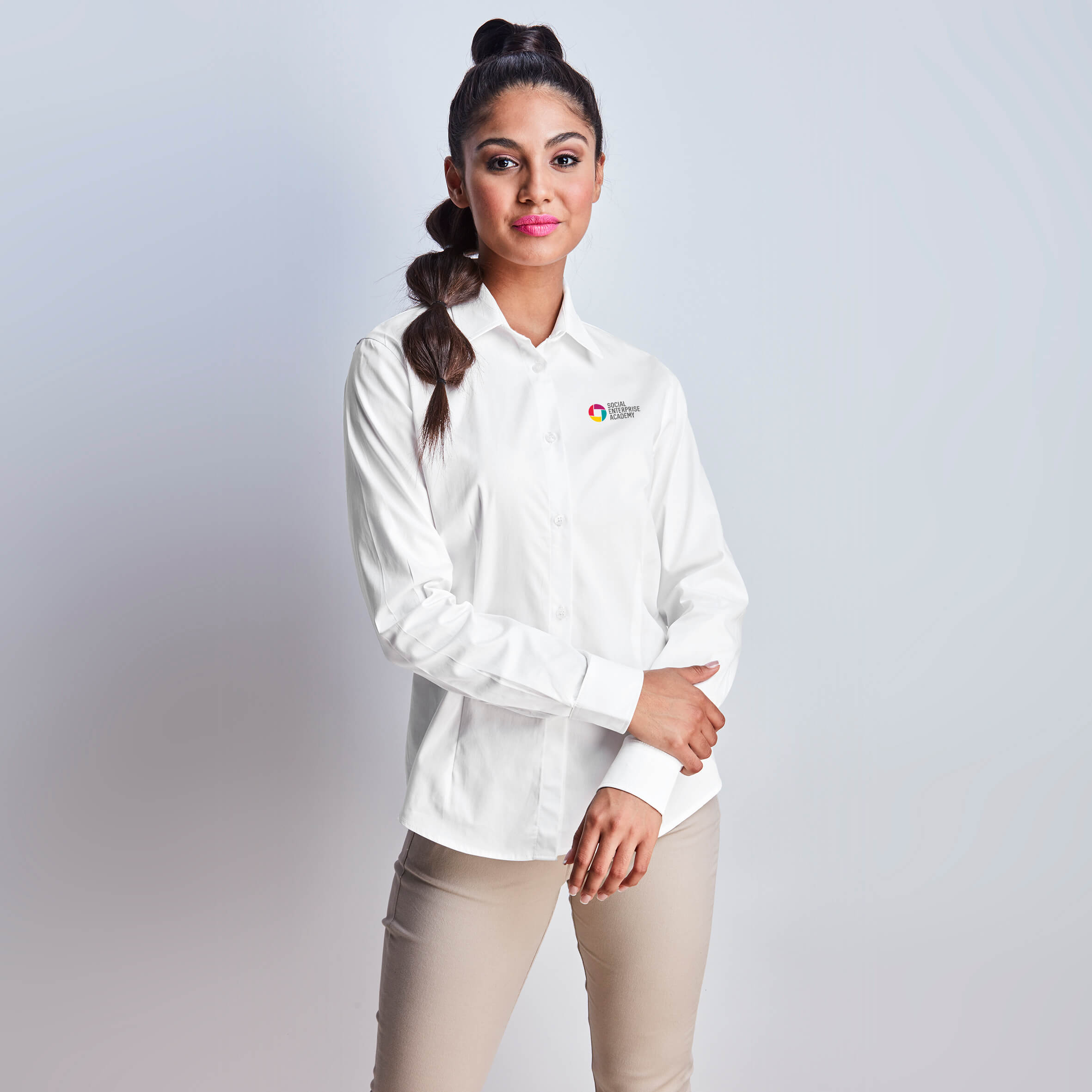 Ladies Milano Shirt (L/S) R 412.99