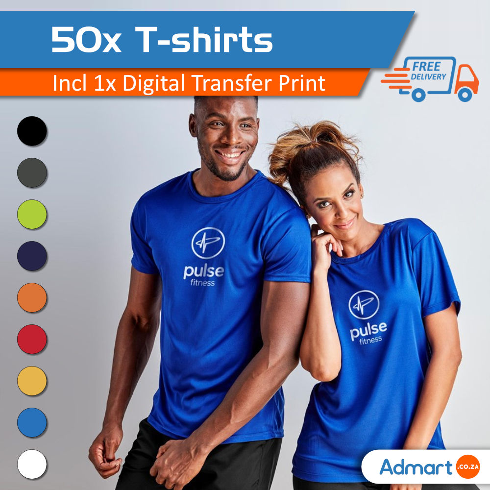 50x T-shirts