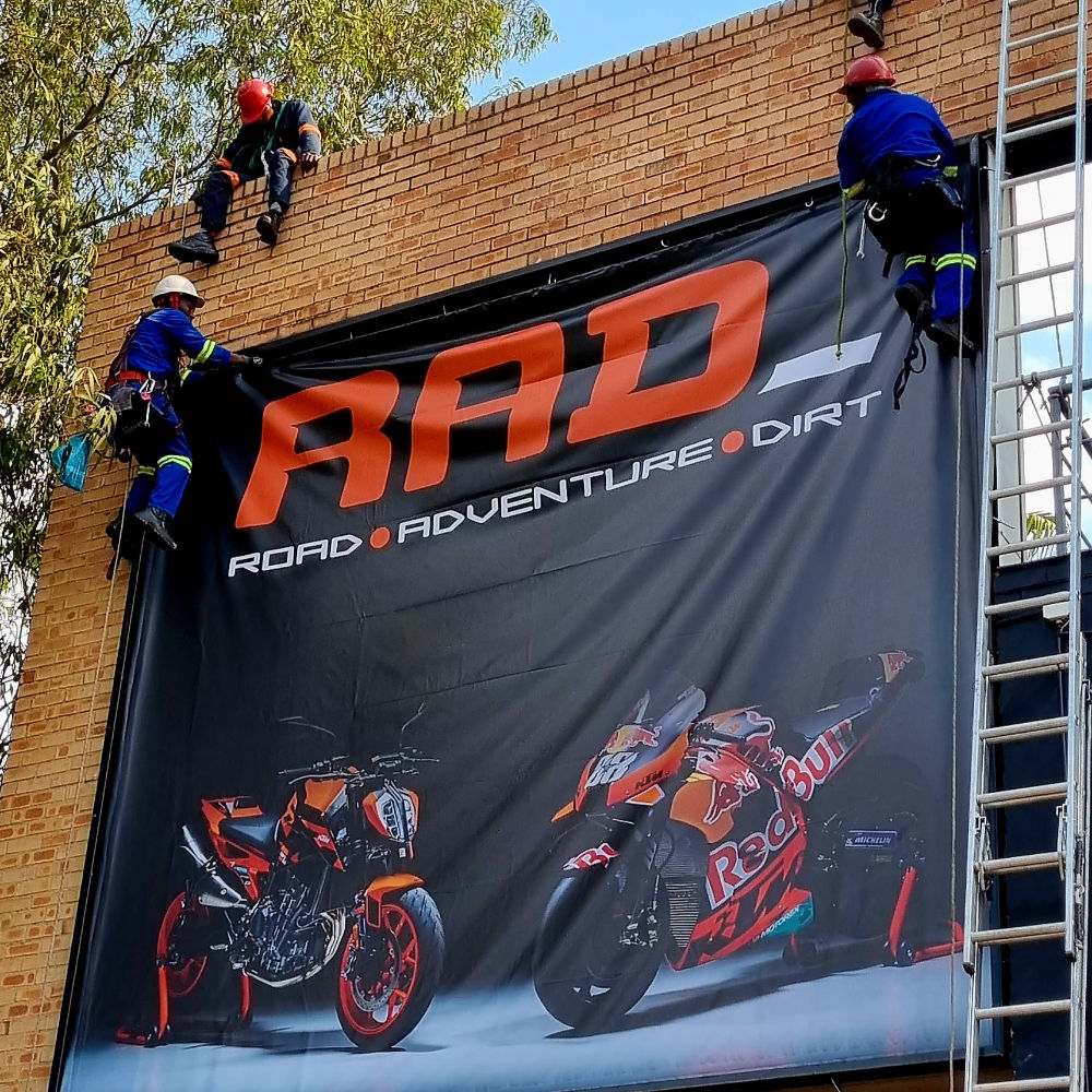 Large Format Banner Installation R 85.50
