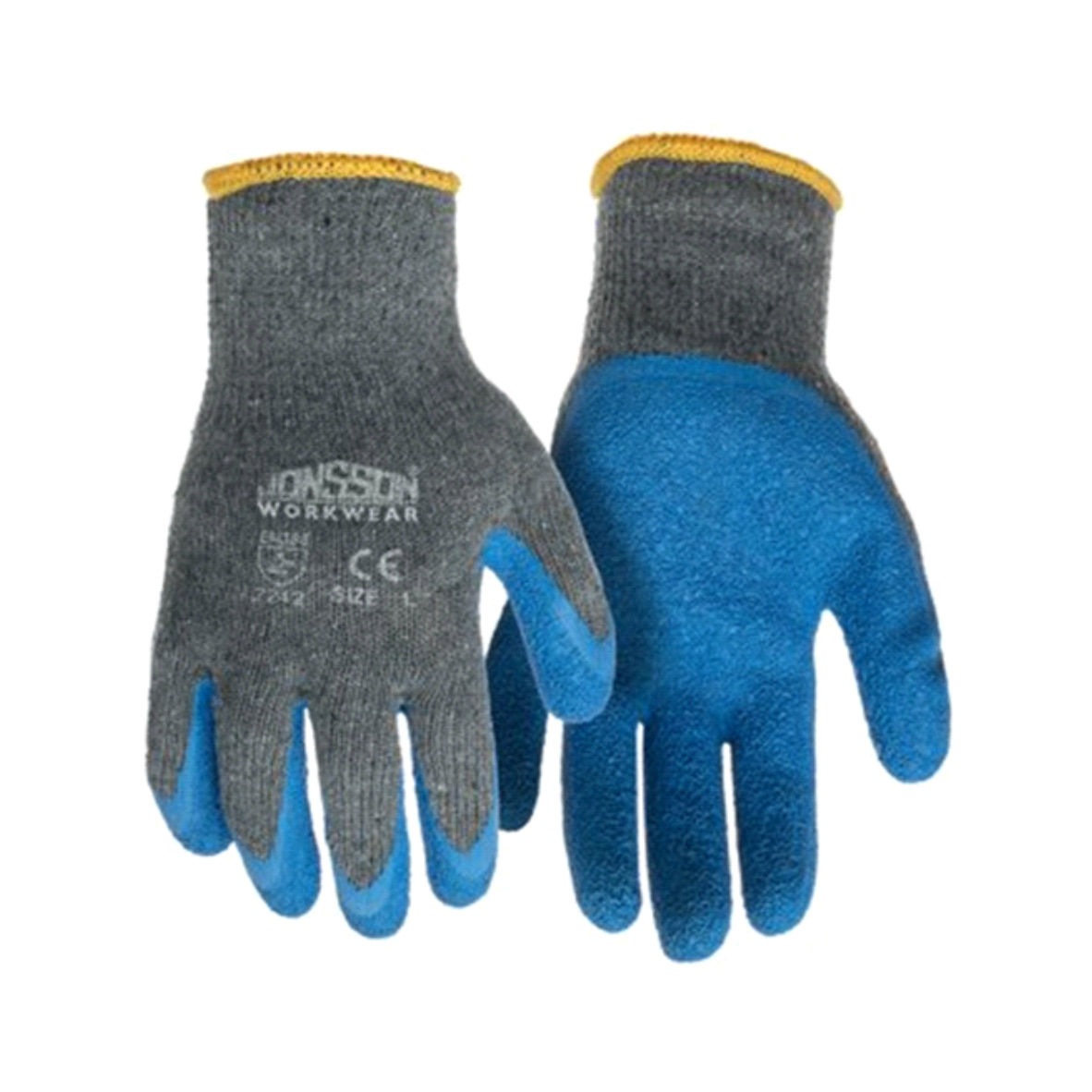 Polyester Crinkle Latex Palm Gloves R 344.40