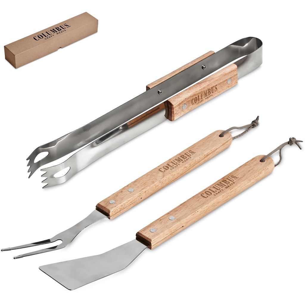 Palma Bamboo 3-Piece Braai Set R 153.99